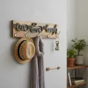 P6 Modern Primitive Decorative Rack for Towels & Bags