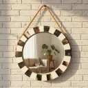 P8 Vintage Baroque Style Filigree Mirror – High-End Residential