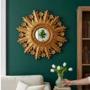 Professional Grade Brushed Gold Convex Mirror - Clarity Gold