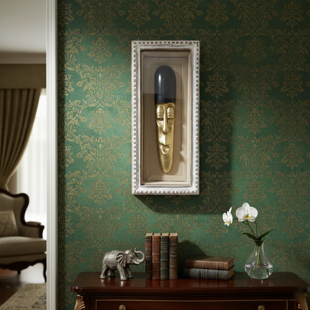 P16 Premium Artisan-Crafted 3D Shadow Box Featuring Casted Metal Handwork