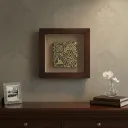 Minimalist 3D Floating Frame Wall Decor for Home Office, Mantel, or Buffet Table Accents