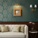 Coastal 3D Shadow Box Wall Decor – White Pecten Shell Mounted on Linen Mat for Gallery Wall