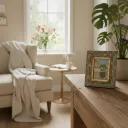 P25 MDF Metal Embossed Islamic Wall & Table Decor – Al-Masjid An-Nabawi Traditional Miniature