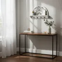 P7 Hand-Carved Mandala Floating Wall Shelf Collection