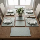 P14 Handcrafted 6mm MDF Metal Embossed Placemat – Premium Textured