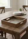 Modern Indian Craftsmanship Tray – Chic Vanity & Jewelry Organizer